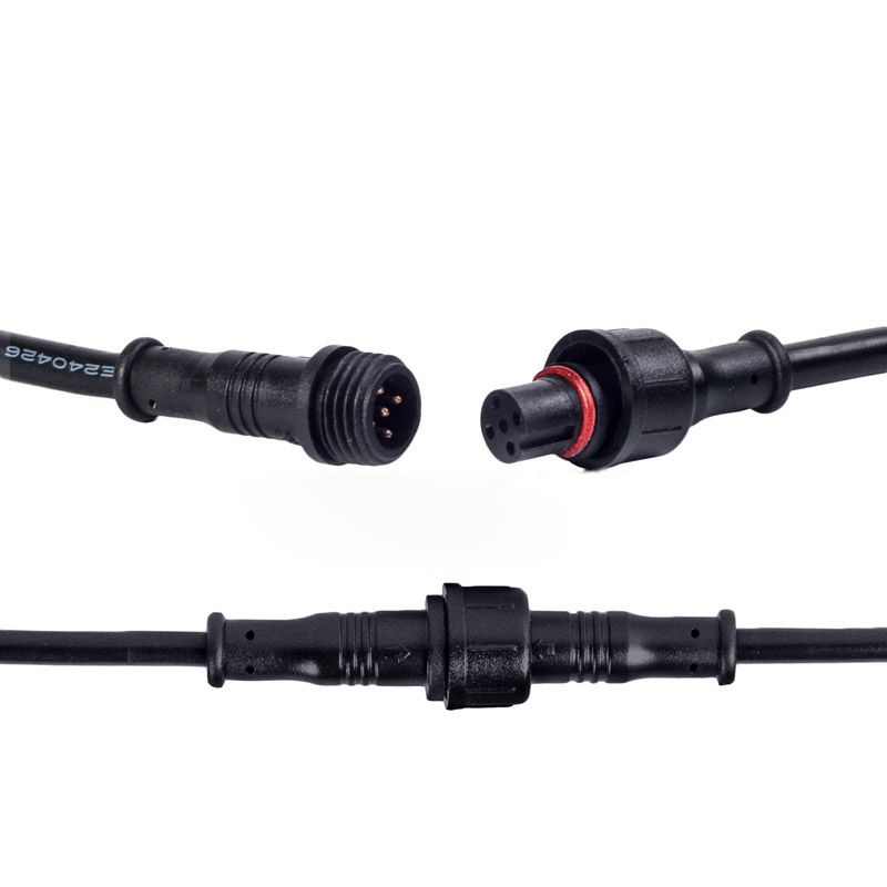 Waterproof IP68 Male To Female Cable Extension 2/3/4/5PIN, Length Optional Waterproof IP68 Male To Female Cable Extension 2/3/4/5PIN, Length Optional
